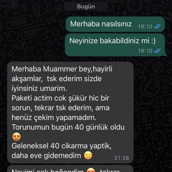 Memnuniyet Mesajları
