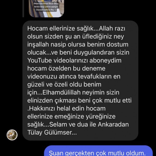 Memnuniyet Mesajları